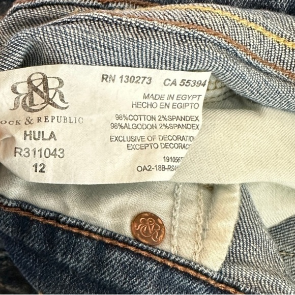 Rock & Republic‎ Hula Distressed Denim Shorts - Picture 7 of 7